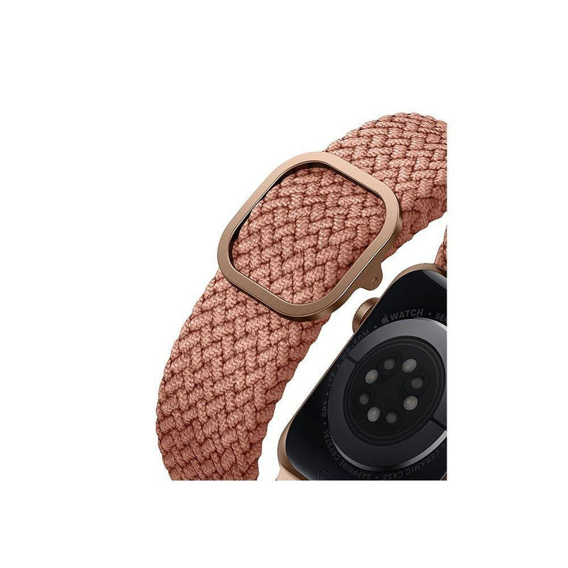 Uniq Aspen Braided Strap for Apple Watch -45mm 44mm 42mm -Pink product photo