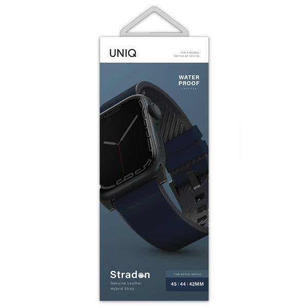 Uniq Straden Apple Watch Series 7 42mm 44mm 45mm-Blue