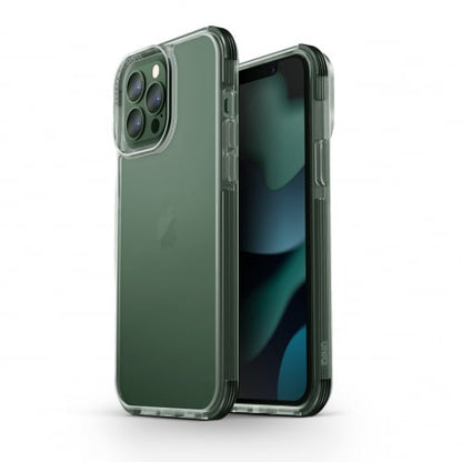 Uniq Combat iPhone 13 Pro Silicone Case- Green product photo