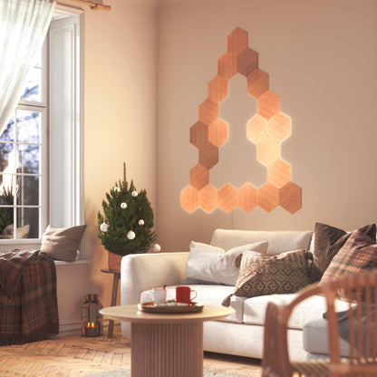 Nanoleaf - Elements Wood Look Expansion Pack 3-panels - Wood Look product photo