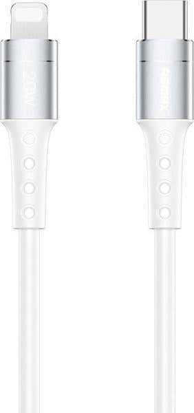 Remax Chaining Series USB Type C cable - Lightning PD 20W 1m white RC-198i product photo