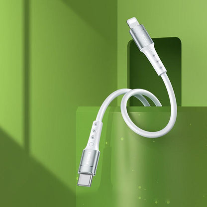 Remax Chaining Series USB Type C cable - Lightning PD 20W 1m white RC-198i product photo