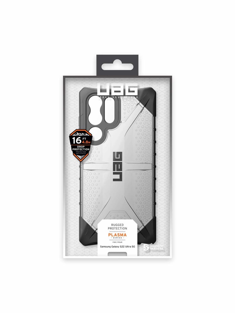 UAG Plasma Case for Samsung Galaxy S22 Ultra 5G in Ice product photo
