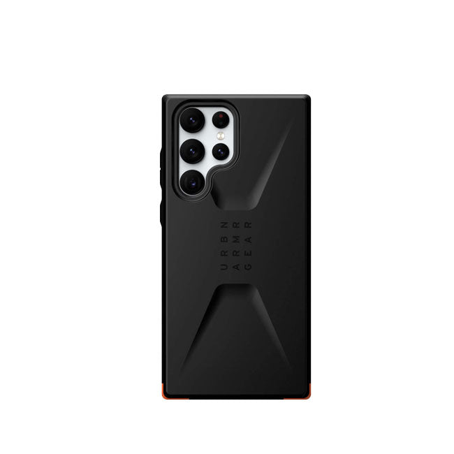 UAG - Civilian Case for Samsung Galaxy S22 Ultra - Black product photo