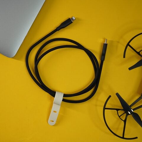Anker PowerLine III Flow USB-C with Lightning Connector 0 9m - Black product photo
