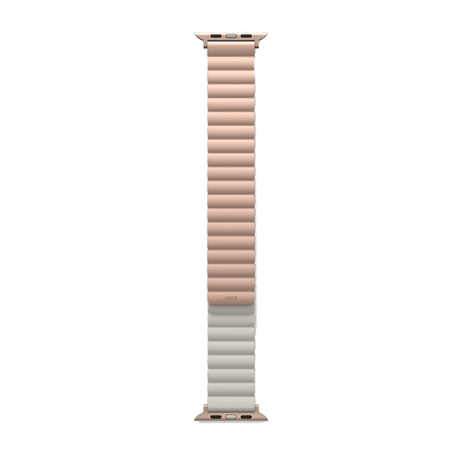 Uniq Apple Watch Series 1-7-SE Revix Magnetic Silicone Strap 38-41mm- Pink Beige