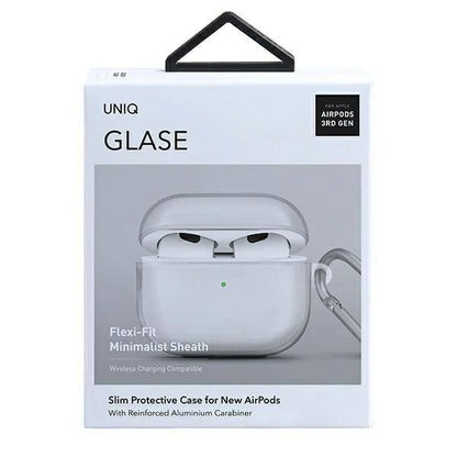 Uniq Glase Hang Case for AirPods 3rd Generation Clear product photo