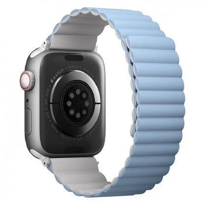 Uniq Revix Magnetic Apple Watch Strap 41mm - White Blue additional product image