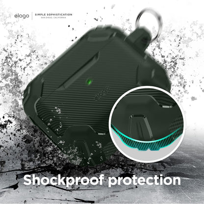 Elago AirPods 3 Solid Armor Case Cover Dark Green additional product image