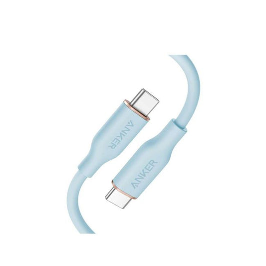 Anker PowerLine III Flow USB-C To USB-C 100W 0 9m 3ft -Blue