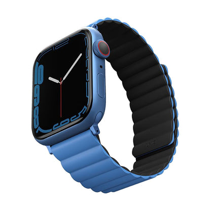 Uniq Revix Reversible Magnetic for Apple Watch Strap 42 44 45mm Caspian Blue product photo