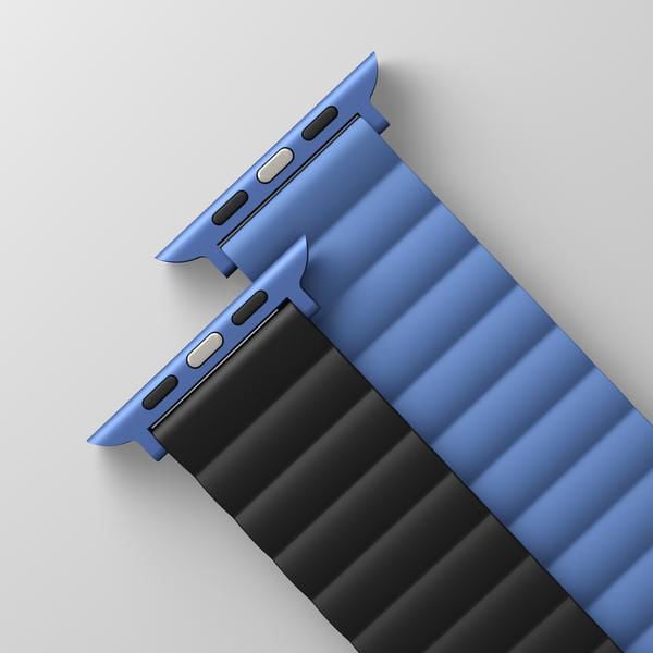 Uniq Revix Reversible Magnetic for Apple Watch Strap 42 44 45mm Caspian Blue product photo