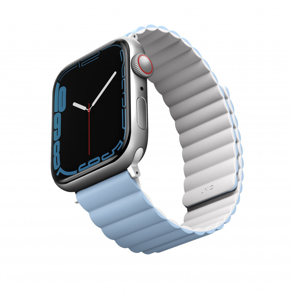 Uniq Revix Reversible Magnetic for Apple Watch Strap 42 44 45mm Blue product photo