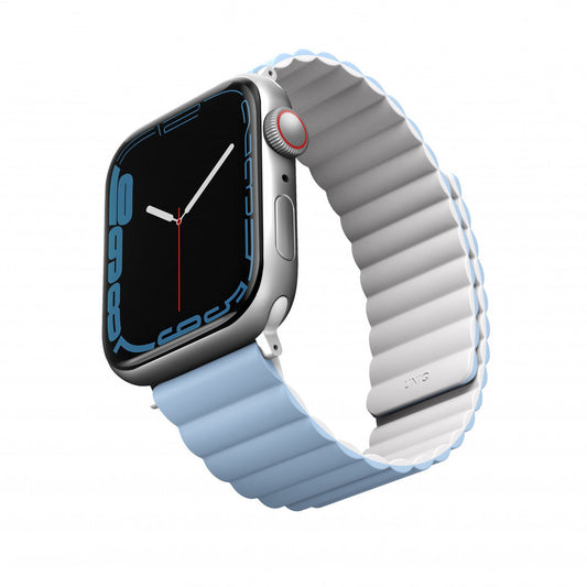 Uniq Revix Reversible Magnetic for Apple Watch Strap 42 44 45mm Blue product photo
