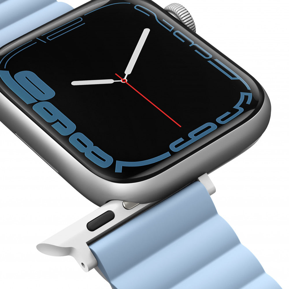 Uniq Revix Reversible Magnetic for Apple Watch Strap 42 44 45mm Blue