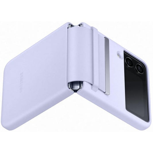 Samsung Flap Leather Cover for Galaxy Z Flip4 Serene Purple