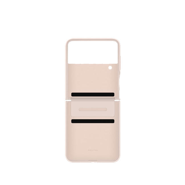 Samsung Flap Leather Cover for Galaxy Z Flip4 Peach product photo