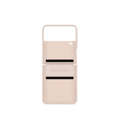 Samsung Flap Leather Cover for Galaxy Z Flip4 Peach product photo