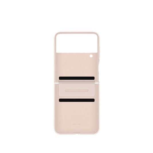 Samsung Flap Leather Cover for Galaxy Z Flip4 Peach product photo