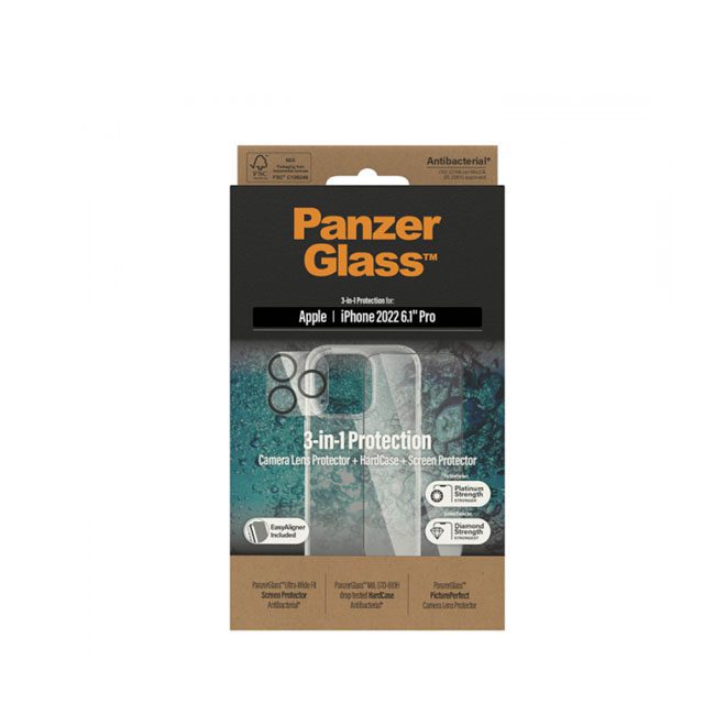 PanzerGlass iPhone 14 Pro Bundle Screen Protector