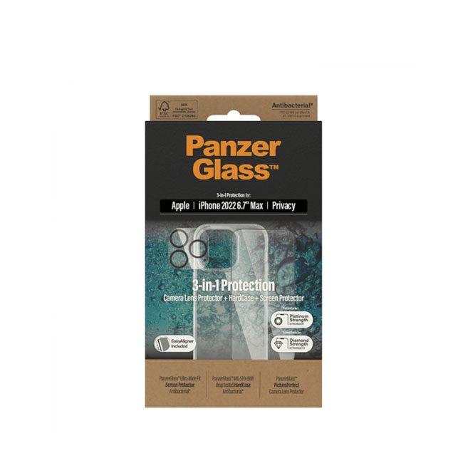 PanzerGlass iPhone 14 Plus Bundle of Panzer Case + Screen Protector + Camera