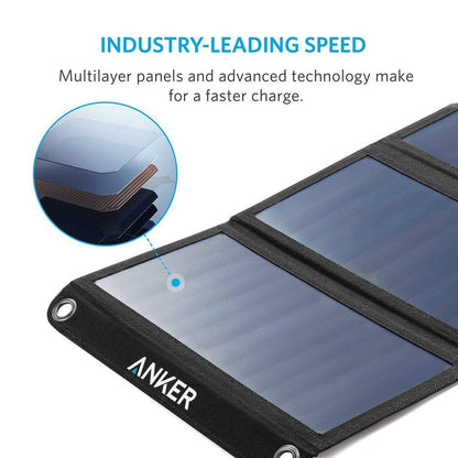 Anker PowerPort Solar 60W Black power bank product photo