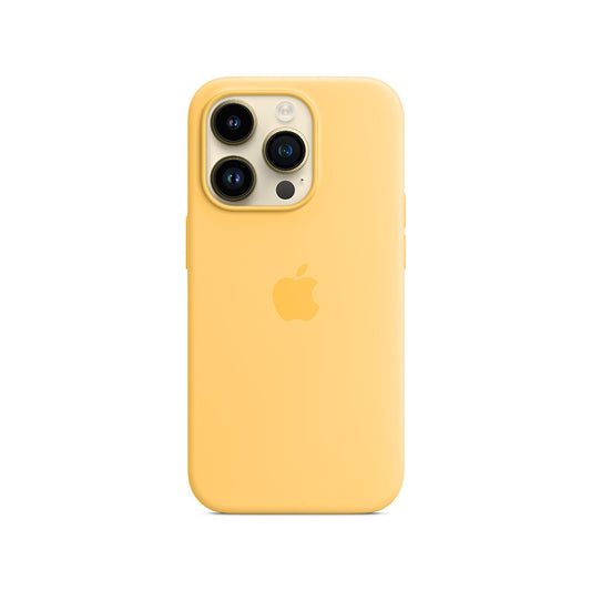 Apple iPhone 14 Pro Silicone Case with MagSafe - Sunglow