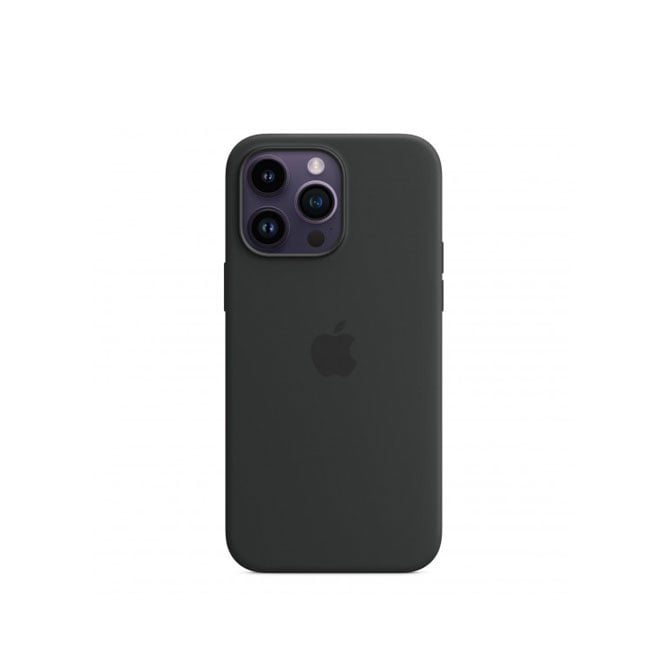Apple iPhone 14 Pro Max Silicone Case with MagSafe - Midnight product photo