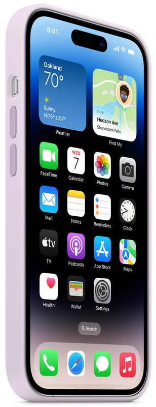 Apple iPhone 14 Pro Max Silicone Case with MagSafe - Lilac additional product image
