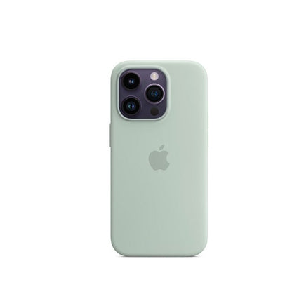 Apple iPhone 14 Pro Max Silicone Case with MagSafe - Succulent product photo