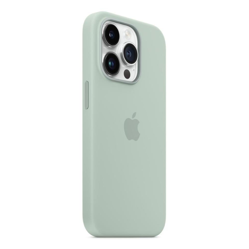 Apple iPhone 14 Pro Max Silicone Case with MagSafe - Succulent product photo
