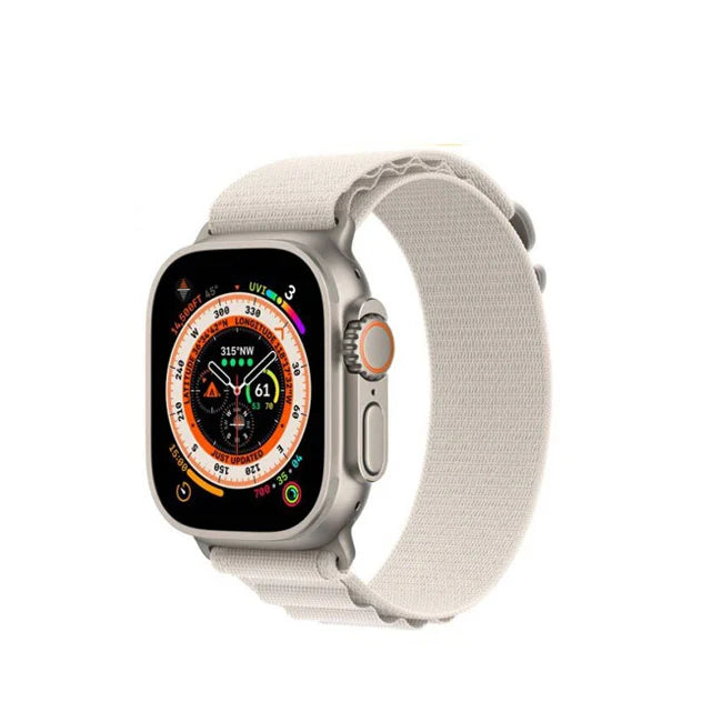 Apple Watch Ultra GPS+Cellular Starlight Alpine Loop Titanium Case S- 49MM product photo