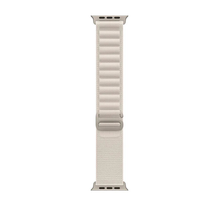 Apple Watch Ultra GPS+Cellular Starlight Alpine Loop Titanium Case S- 49MM
