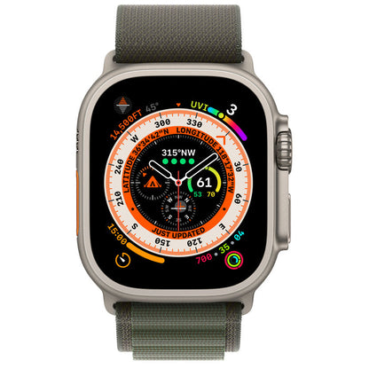 Apple Watch Ultra GPS+Cellular Green Alpine Loop Titanium Case M - 49MM product photo