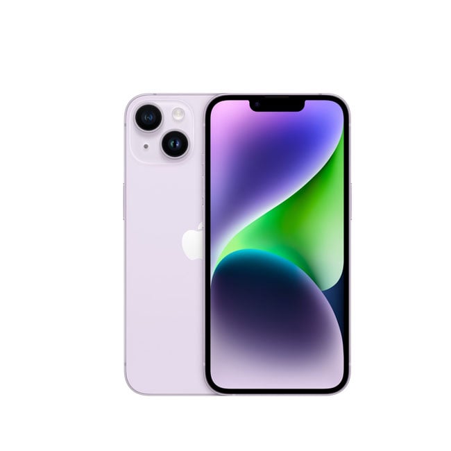 Apple iPhone 14 128 GB- Purple product photo