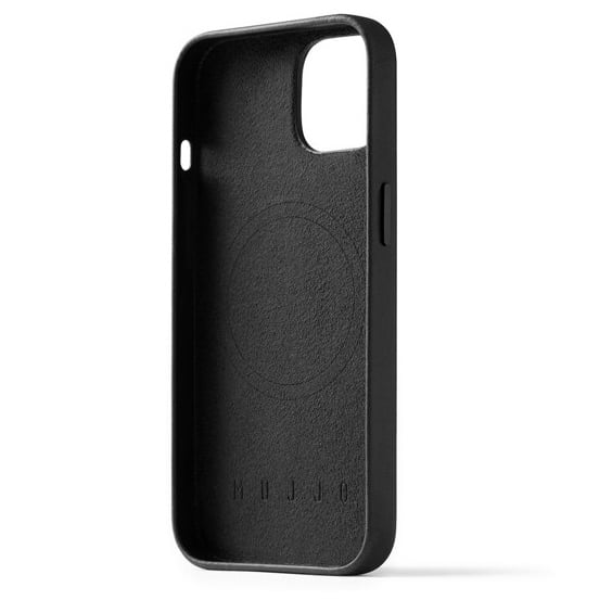 Mujjo iPhone 14 Full Leather Case with MagSafe - Black product photo