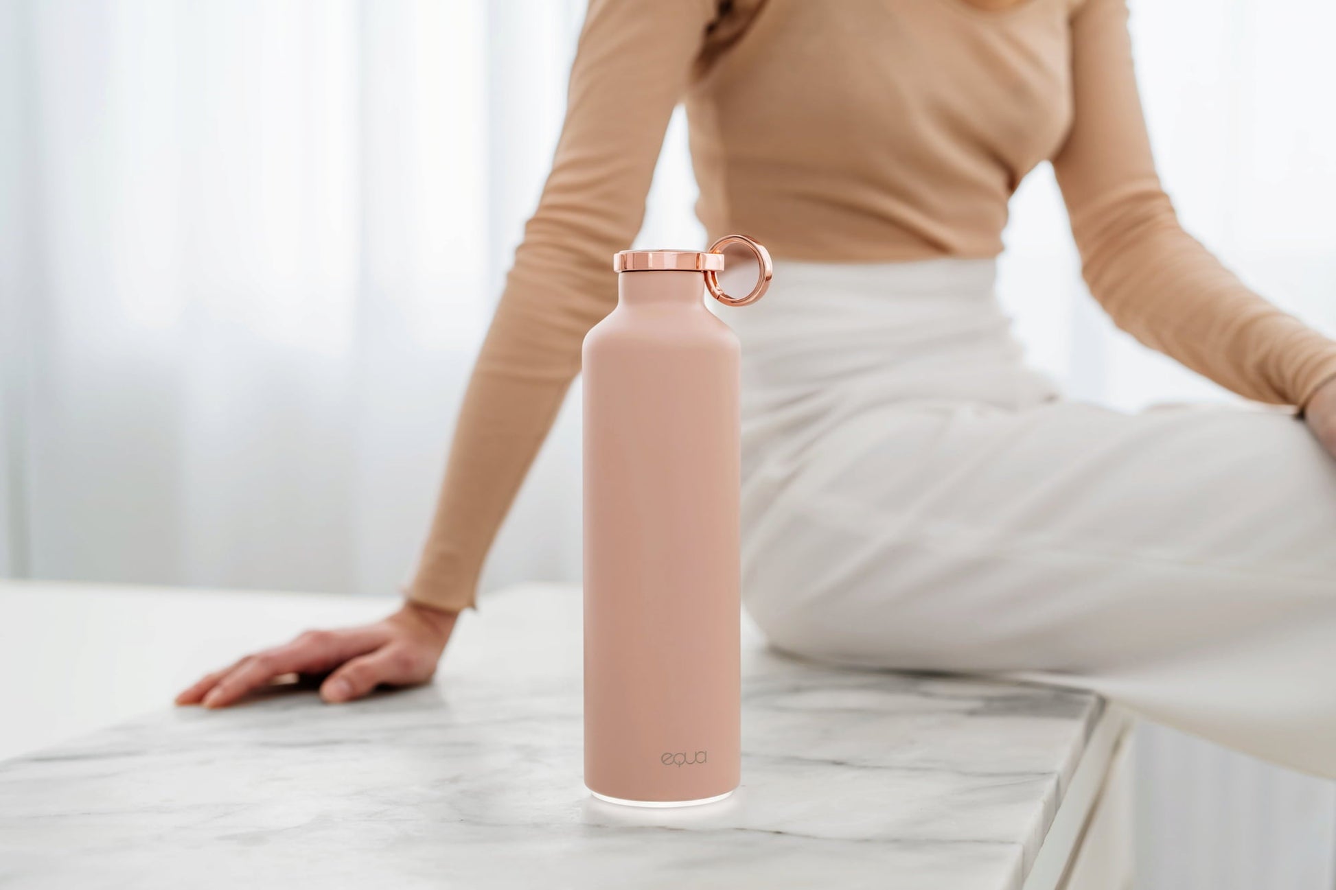 Equa Pink Bottle Blush Smart Bottle product photo