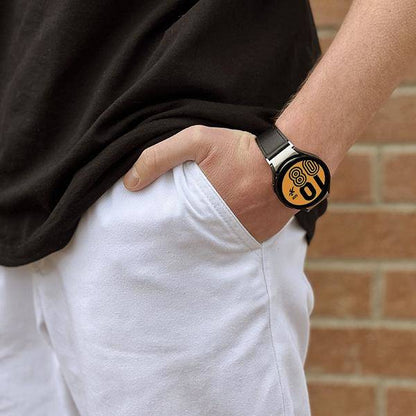 Puro Galaxy Watch4 4 Classic Leather Band- Black additional product image