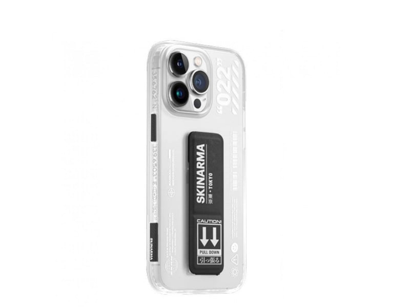Skinarma iPhone 14 Pro Taihi Sora Case holder and holder - Clear Black product photo