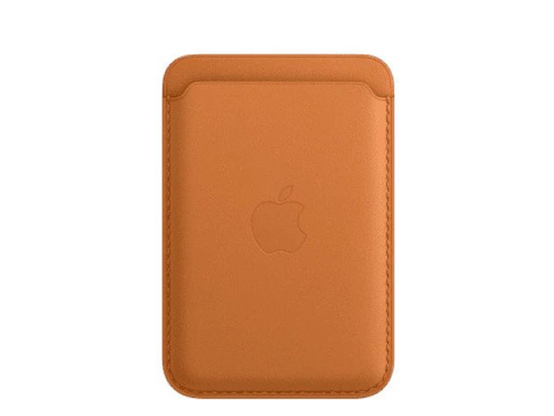 Apple iPhone Leather Wallet with MagSafe - Orange product photo