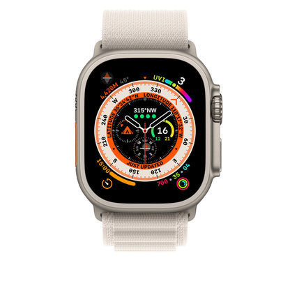 Apple Watch Strap 49mm Starlight Alpine Loop - Small product photo
