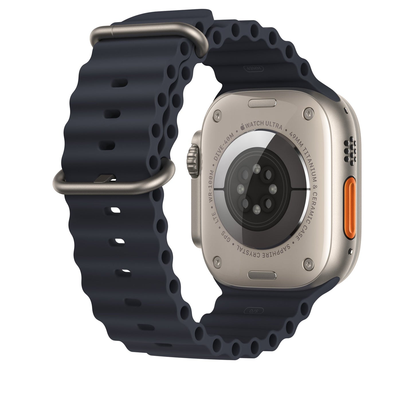 Apple Watch Strap 49mm Ocean Band -Midnight product photo