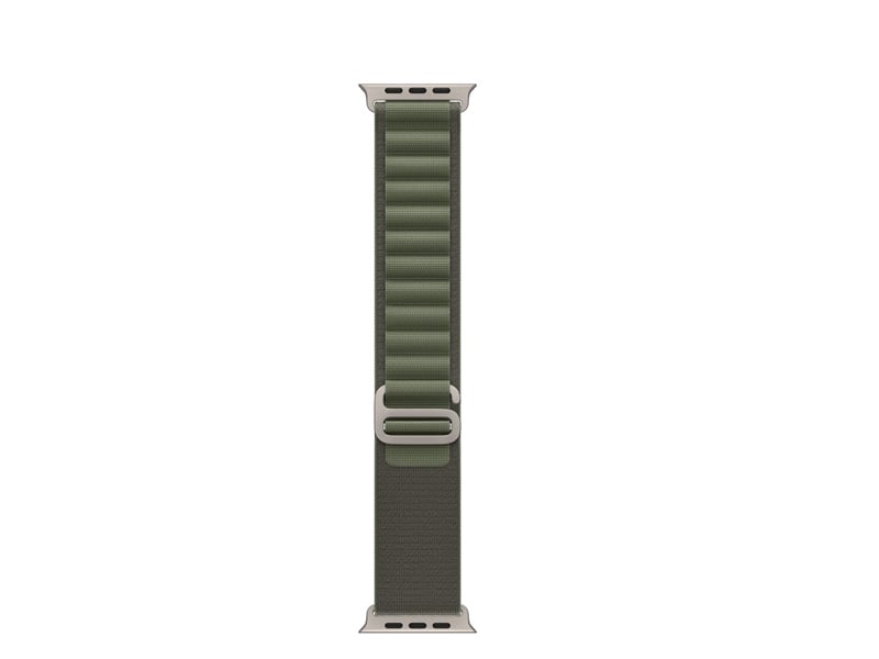 Apple Watch Strap 49mm Green Alpine Loop - Large product photo