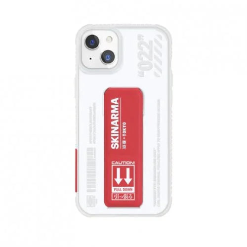 Skinarma iPhone 14 Pro Cover Taihi Sora Grip with Stand - Red product photo