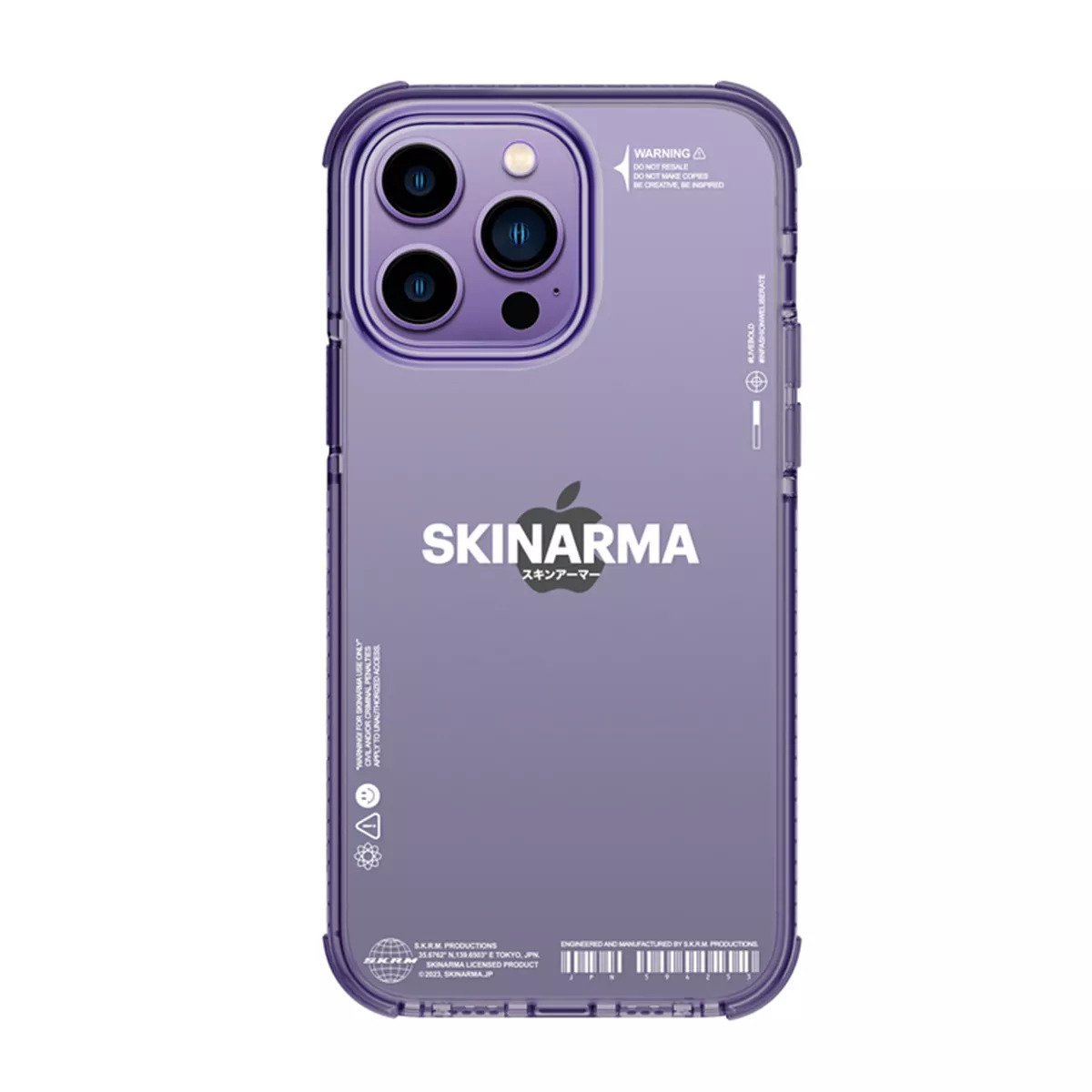 Skinarma iPhone 14 Pro Max IRO Case - Purple product photo