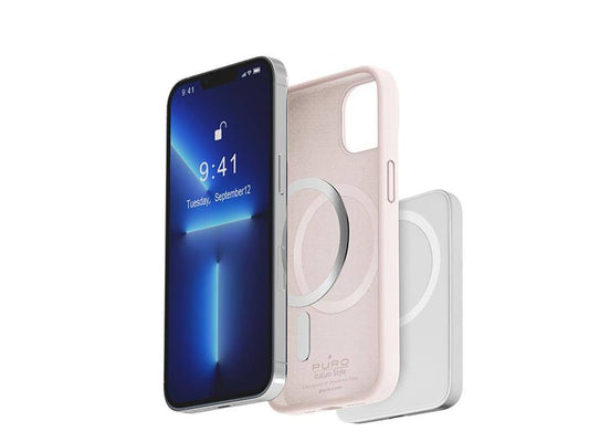 Puro iPhone 14 Plus ICON MagSafe Case - Rose product photo
