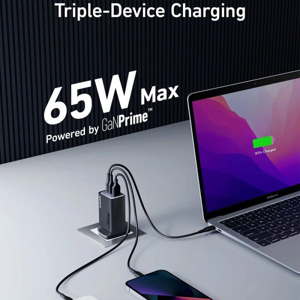 Anker USB C Charger Anker 735 Charger GaNPrime 65W