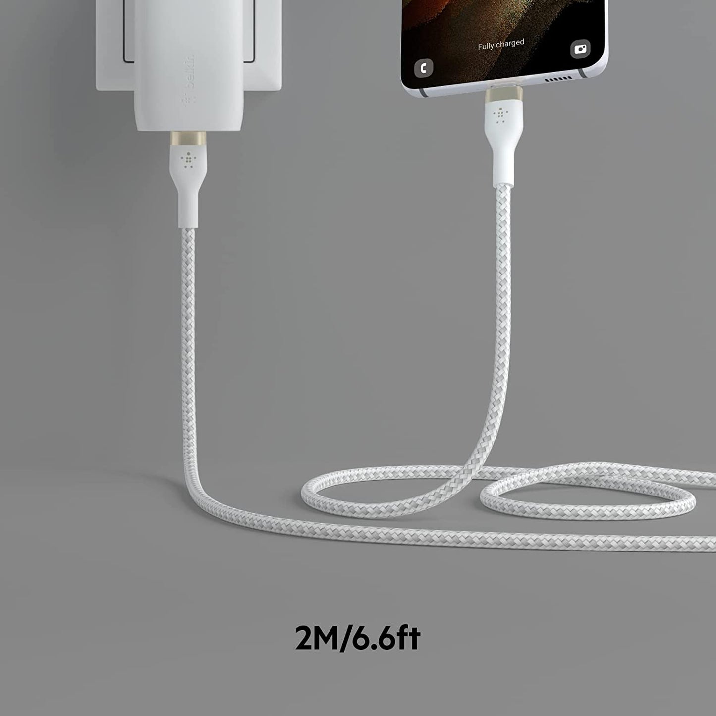 Belkin BoostCharge Pro Flex Braided USB Type C to lighting 1M product photo