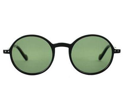 Looklight Unisex Sunglasses - Leon Black Green product photo