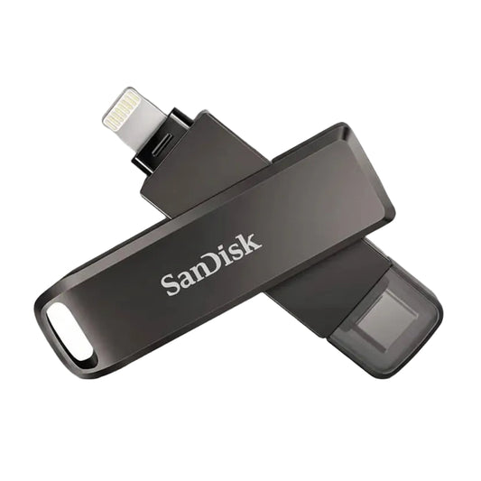 SanDisk 64GB iXpand Flash Drive Luxe power bank product photo